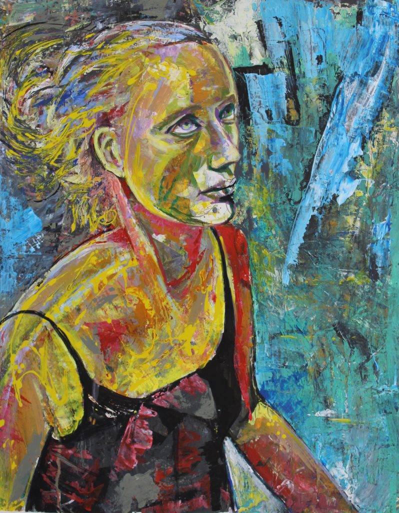  Acrylics on paper  50*65