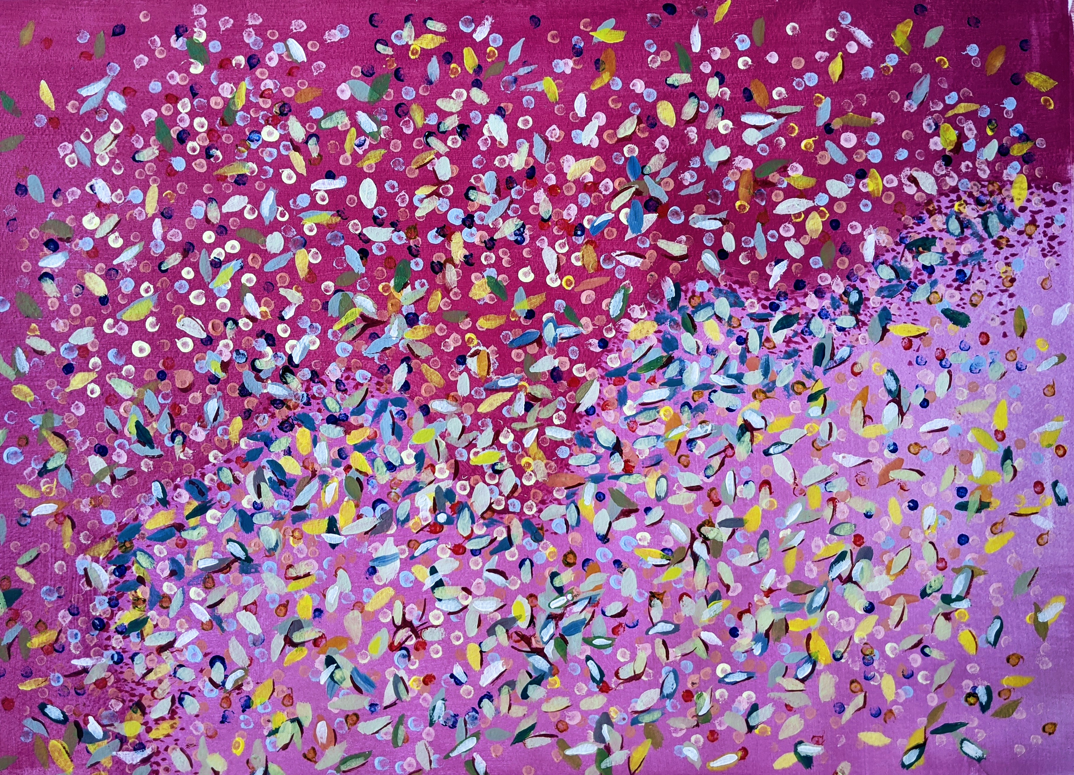 Falling 
Acrylics on paper 
46*34
