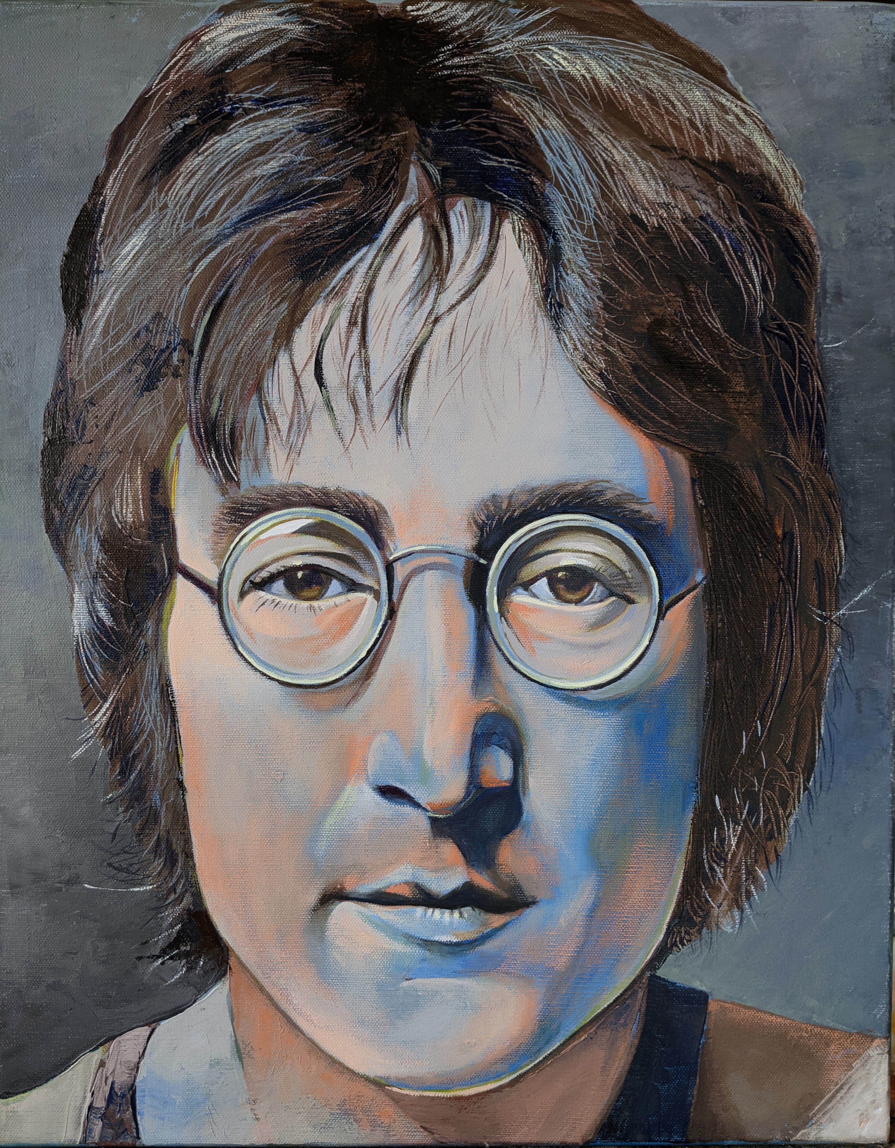 John Lennon
Acrylics on canvas 
40*50