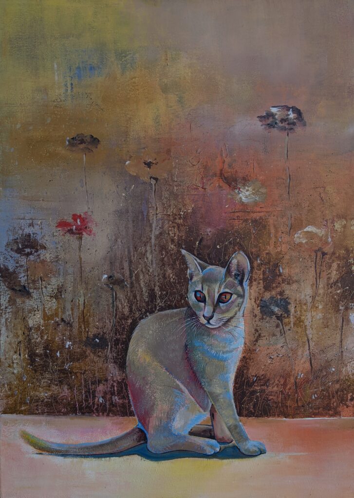 Cat 2018-2022
Acrylics on canvas
50*70