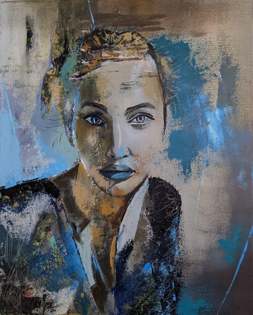 Portrait with leftover colours
Canvas 40*50