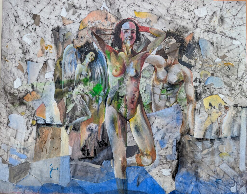 Arillas Ecstatic Dance 
acrylics on canvas 135*100